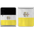 Vatican City Flag Distressed Galaxy Z Flip4 5G Skin