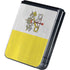Vatican City Flag Distressed Galaxy Z Flip5 5G Skin