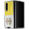 Vatican City Flag Distressed Galaxy Z Fold4 5G Clear Case