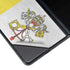Vatican City Flag Distressed Galaxy Z Fold4 5G Skin
