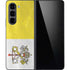 Vatican City Flag Distressed Galaxy Z Fold5 5G Skin