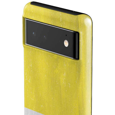 Vatican City Flag Distressed Google Pixel 6 Case
