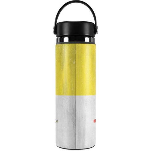 Vatican City Flag Distressed Hydro Flask 20oz Wide Mouth Skin