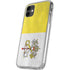 Vatican City Flag Distressed iPhone 11 Clear Case