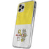Vatican City Flag Distressed iPhone 11 Pro Clear Case