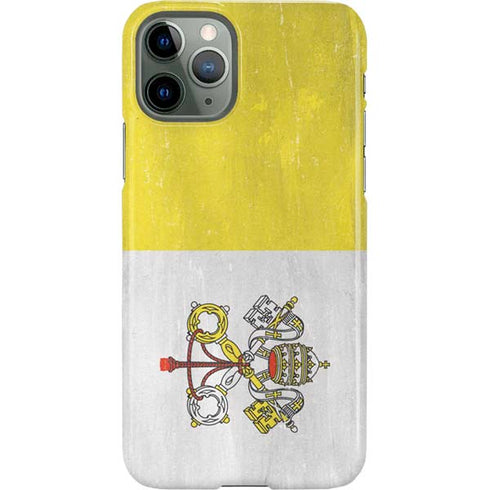 Vatican City Flag Distressed iPhone 11 Pro Lite Case