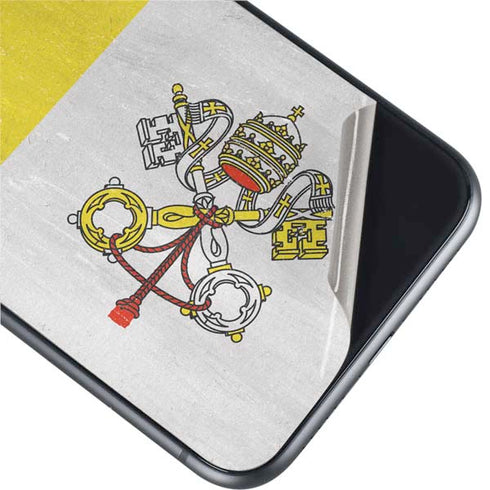 Vatican City Flag Distressed iPhone 11 Skin