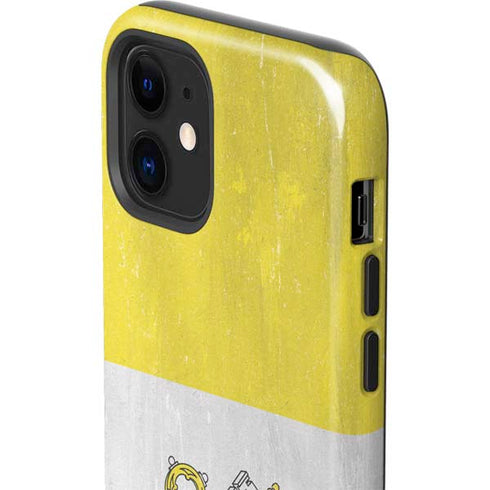 Vatican City Flag Distressed iPhone 12 Impact Case