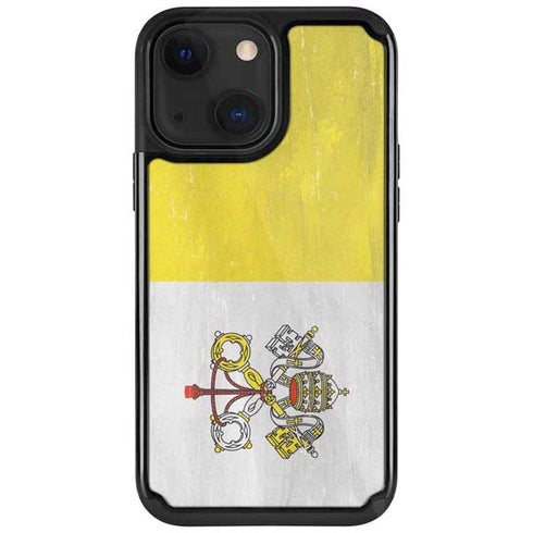Vatican City Flag Distressed iPhone 13 Cargo Case