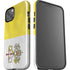 Vatican City Flag Distressed iPhone 14 Plus Impact Case