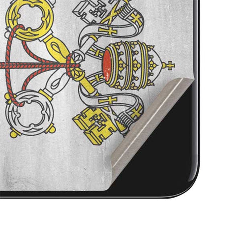 Vatican City Flag Distressed iPhone SE (2nd & 3rd Gen) Skin