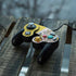 Vatican City Flag Distressed Nintendo GameCube Controller Skin