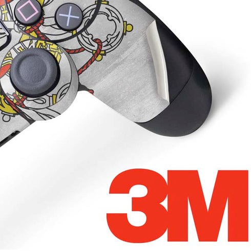 Vatican City Flag Distressed PS4 Controller Skin