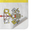 Vatican City Flag Distressed Surface Duo Skin