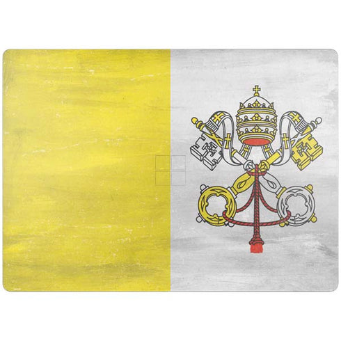 Vatican City Flag Distressed Surface Laptop 4 15in Skin