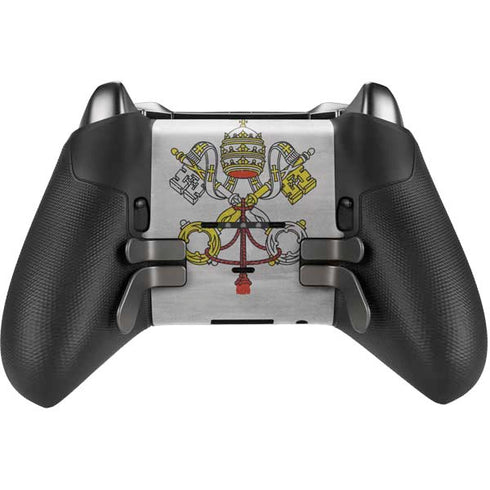 Vatican City Flag Distressed Xbox Elite Wireless Controller Series 2 Skin