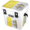 Vatican City Flag Distressed YETI Roadie 24 Hard Cooler Skin
