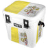 Vatican City Flag Distressed YETI Roadie 24 Hard Cooler Skin