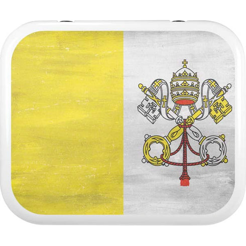 Vatican City Flag Distressed YETI Roadie 24 Hard Cooler Skin