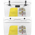 Vatican City Flag Distressed YETI Tundra 45 Hard Cooler Skin