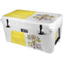 Vatican City Flag Distressed YETI Tundra 65 Hard Cooler Skin