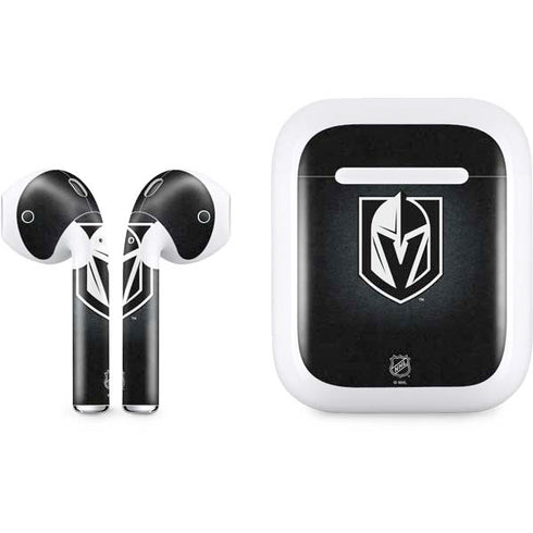 NHL Vegas Golden Knights Black Background Apple AirPods Skin