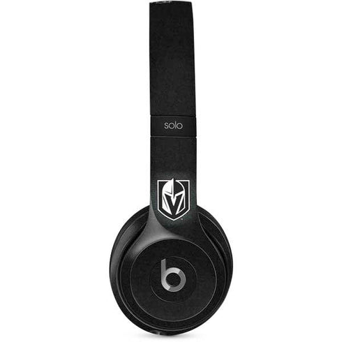 NHL Vegas Golden Knights Black Background Beats Solo 2 Wired Skin