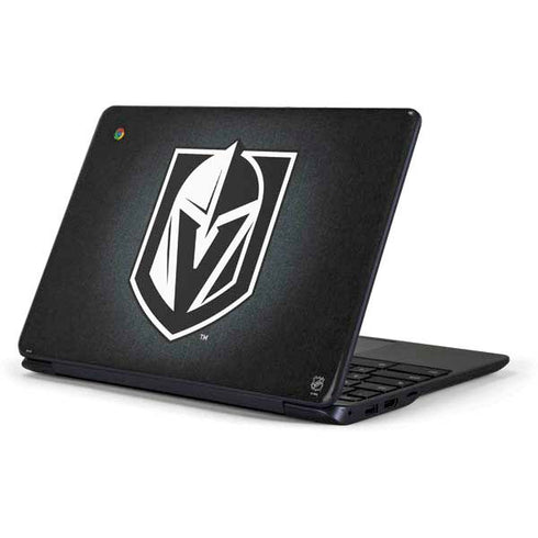 NHL Vegas Golden Knights Black Background Samsung Chromebook Skin