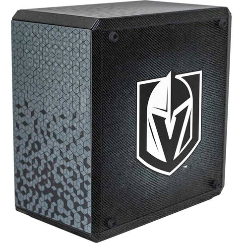 NHL Vegas Golden Knights Black Background Cooler Master MasterBox Q300L Mini Tower Skin