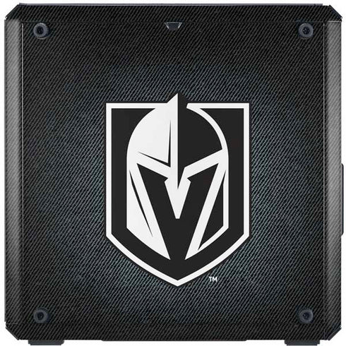 NHL Vegas Golden Knights Black Background Cooler Master MasterBox Q300L Mini Tower Skin