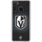 NHL Vegas Golden Knights Black Background Galaxy A21 Clear Case