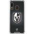 NHL Vegas Golden Knights Black Background Galaxy A30 Clear Case