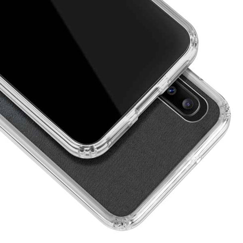 NHL Vegas Golden Knights Black Background Galaxy A30 Clear Case