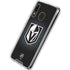 NHL Vegas Golden Knights Black Background Galaxy A30 Clear Case