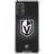 NHL Vegas Golden Knights Black Background Galaxy A32 5G Clear Case