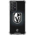NHL Vegas Golden Knights Black Background Galaxy A52 5G Clear Case