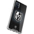 NHL Vegas Golden Knights Black Background Galaxy A71 5G Clear Case