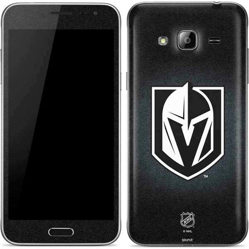 NHL Vegas Golden Knights Black Background Galaxy J3 Skin