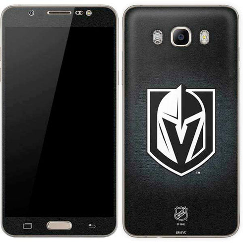 NHL Vegas Golden Knights Black Background Galaxy J7 Skin