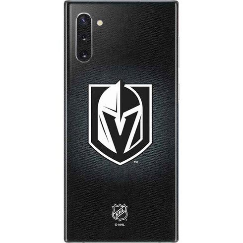 NHL Vegas Golden Knights Black Background Galaxy Note 10 Skin
