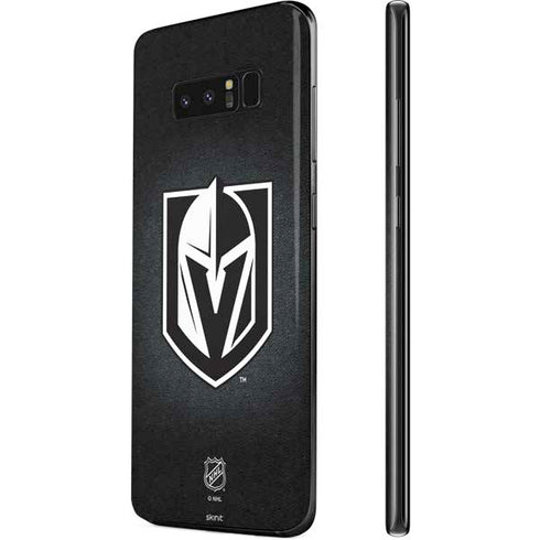 NHL Vegas Golden Knights Black Background Galaxy Note 8 Skin
