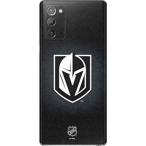 NHL Vegas Golden Knights Black Background Galaxy Note20 5G Skin