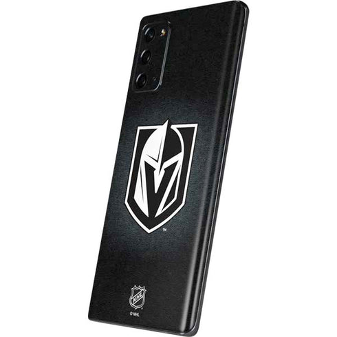 NHL Vegas Golden Knights Black Background Galaxy Note20 5G Skin
