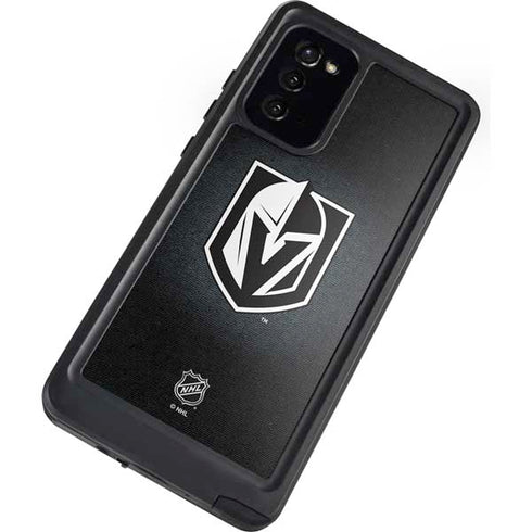NHL Vegas Golden Knights Black Background Galaxy Note20 5G Waterproof Case