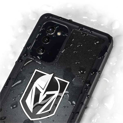 NHL Vegas Golden Knights Black Background Galaxy Note20 5G Waterproof Case