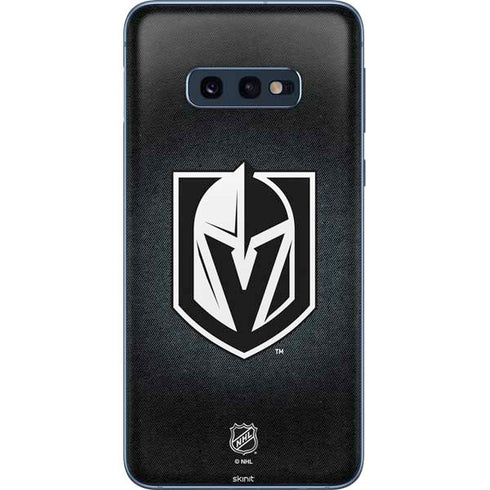NHL Vegas Golden Knights Black Background Galaxy S10e Skin