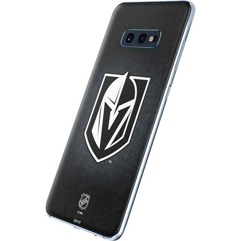 NHL Vegas Golden Knights Black Background Galaxy S10e Skin