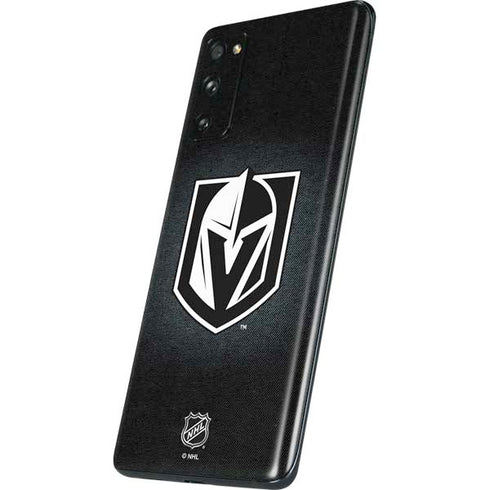 NHL Vegas Golden Knights Black Background Galaxy S20 Fan Edition Skin