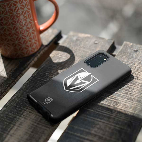 NHL Vegas Golden Knights Black Background Galaxy S20 Plus Pro Case