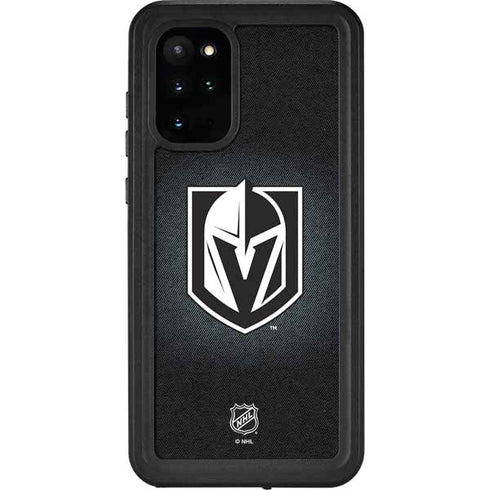 NHL Vegas Golden Knights Black Background Galaxy S20 Plus Waterproof Case